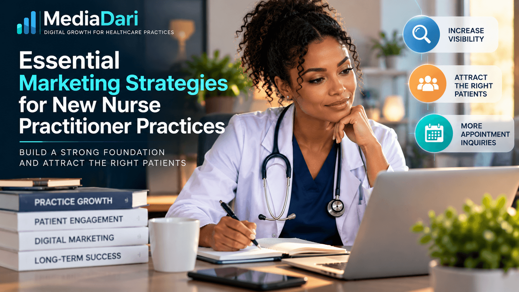 Why an NP Practice Website Gets Visitors but Few Appointments